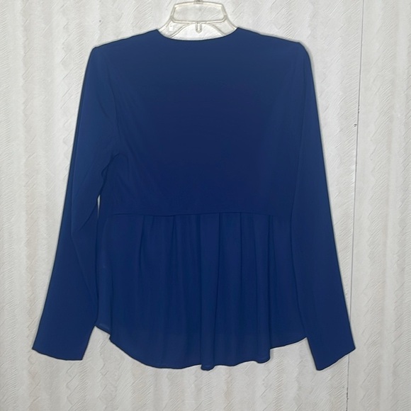 LAUNDRY By Shelli Segal Navy Blazer Size 6 - Picture 3 of 4